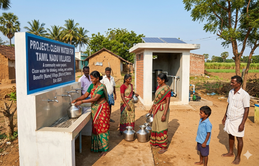 Clean Water for Tamil Nadu Villages