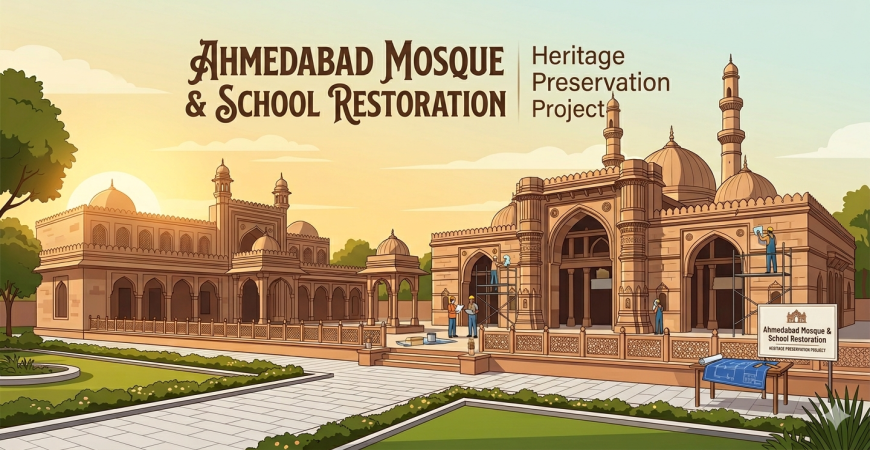 Ahmedabad Mosque & School Restoration