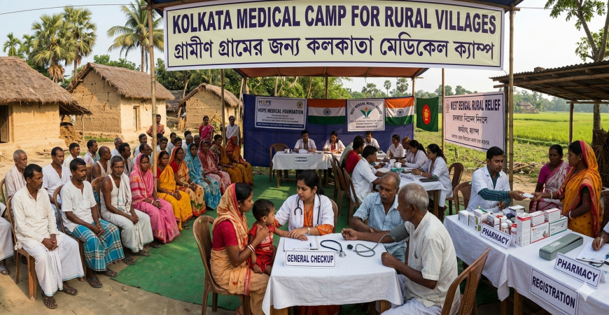 Kolkata Medical Camp for Rural Villages