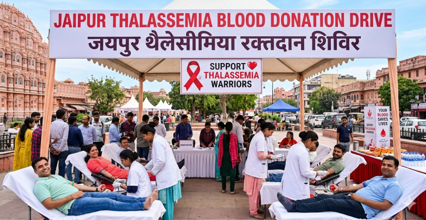 Jaipur Thalassemia Blood Donation Drive